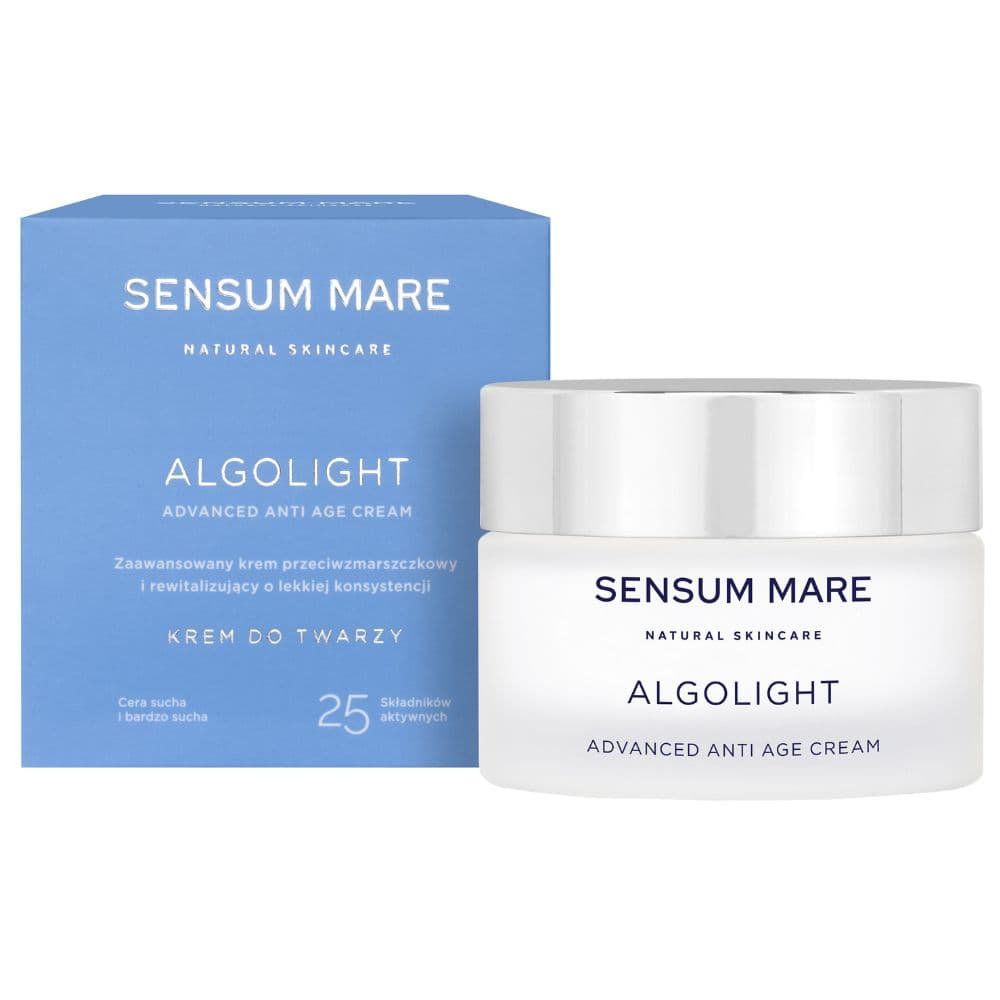 ALGOLIGHT Advanced Anti Age Cream Zaawansowany krem rewitalizujący i przeciwzmarszczkowy o lekkiej konsystencji