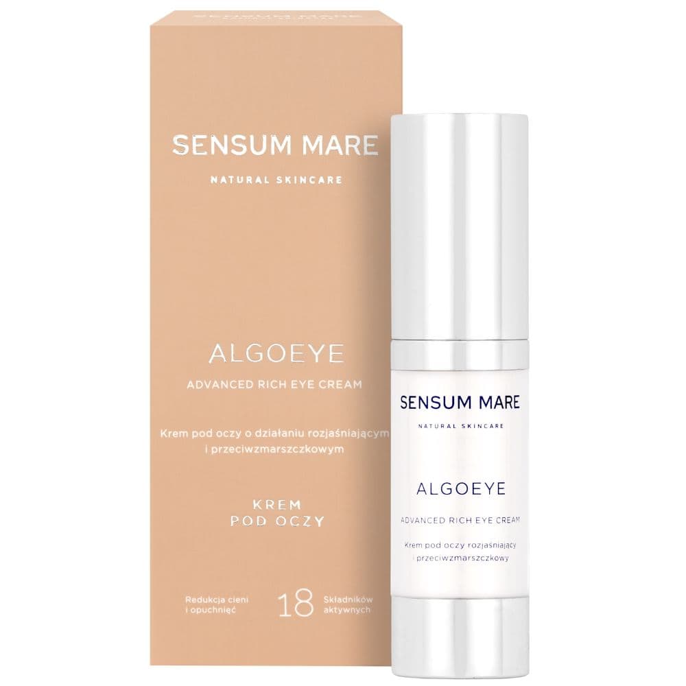 ALGOEYE Advanced And Rich Eye Cream Zaawansowany i bogaty krem pod oczy o działaniu przeciwzmarszczkowym