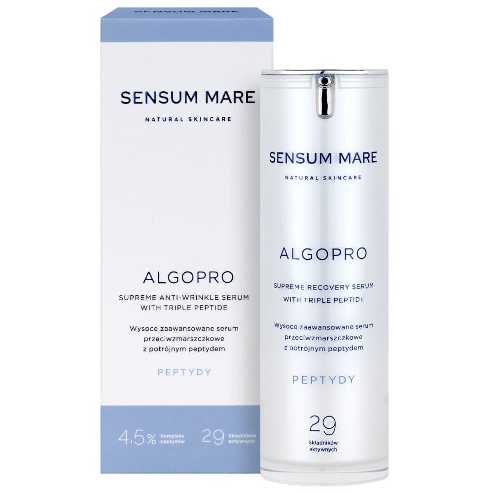ALGOPRO Supreme anti-wrinkle serum with triple peptide Wysoce zaawansowane serum przeciwzmarszczkowe z potrójnym peptydem