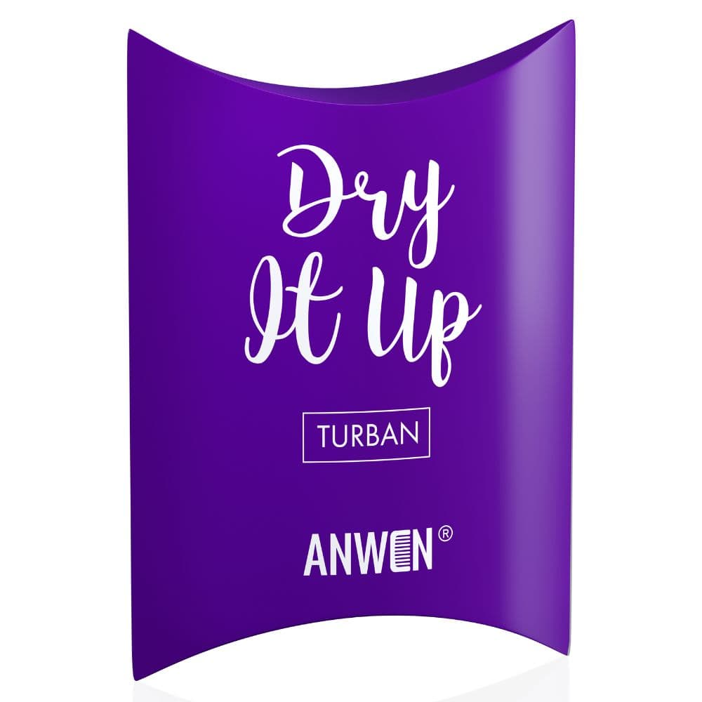 TURBAN DRY IT UP (FIOLETOWY)