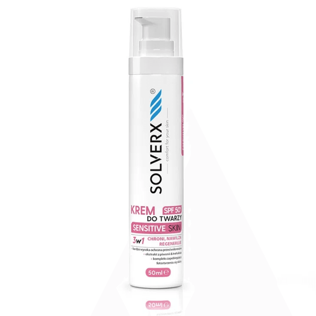 krem do twarzy SPF50+ Sensitive Skin