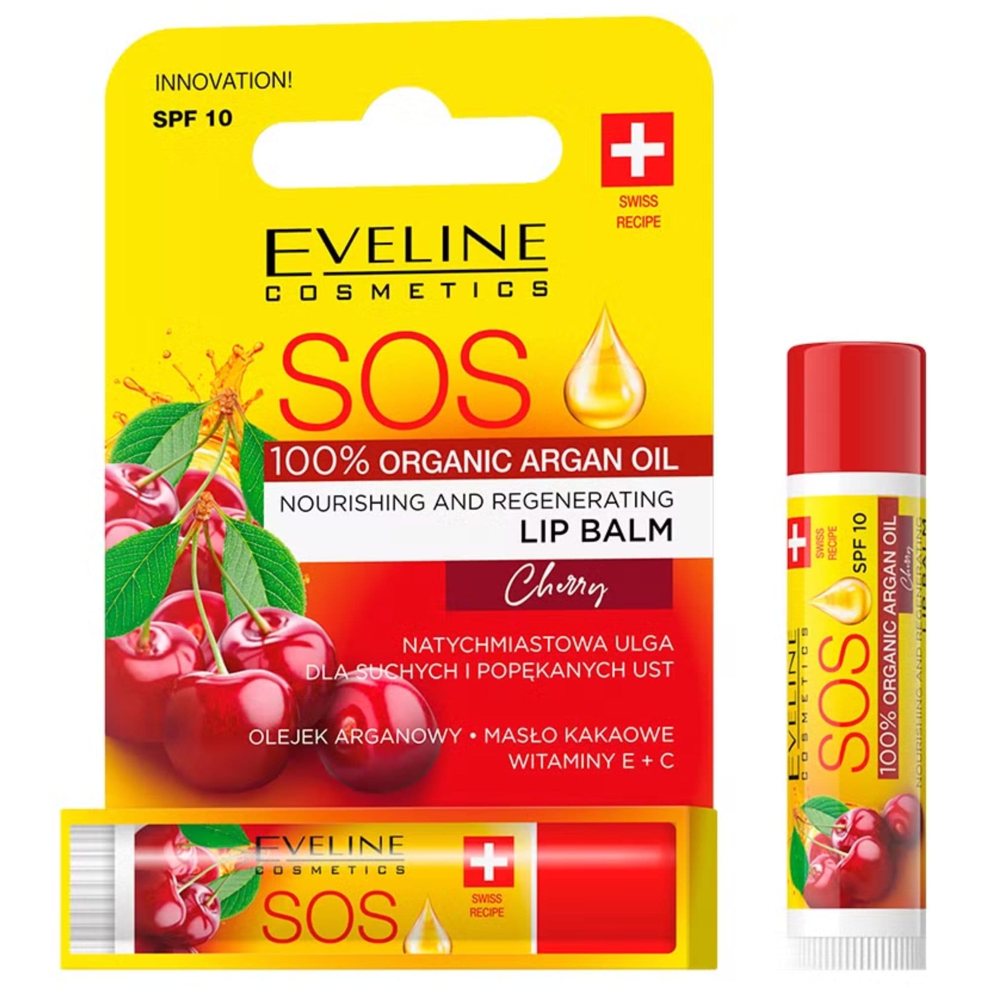 Eveline pomadka ochronna SOS CHERRY