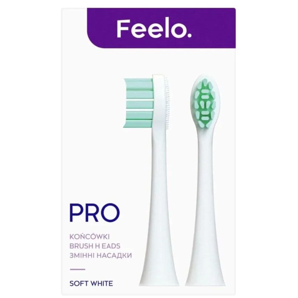 Pro White Soft końcówki do szczoteczki sonicznej