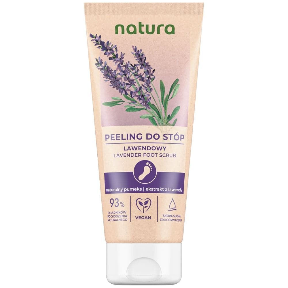 Lawenda peeling do stóp