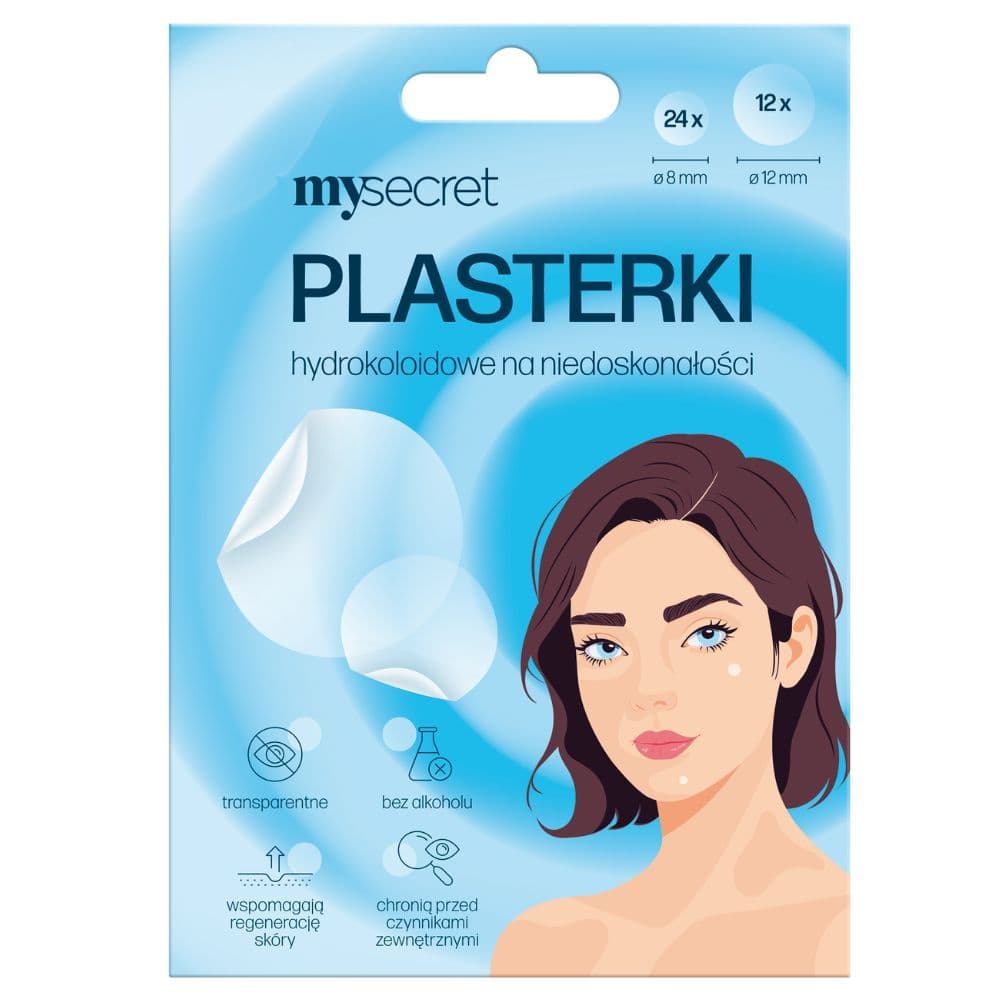 Secret Przezroczyste Kółka plasterki na niedoskonałości