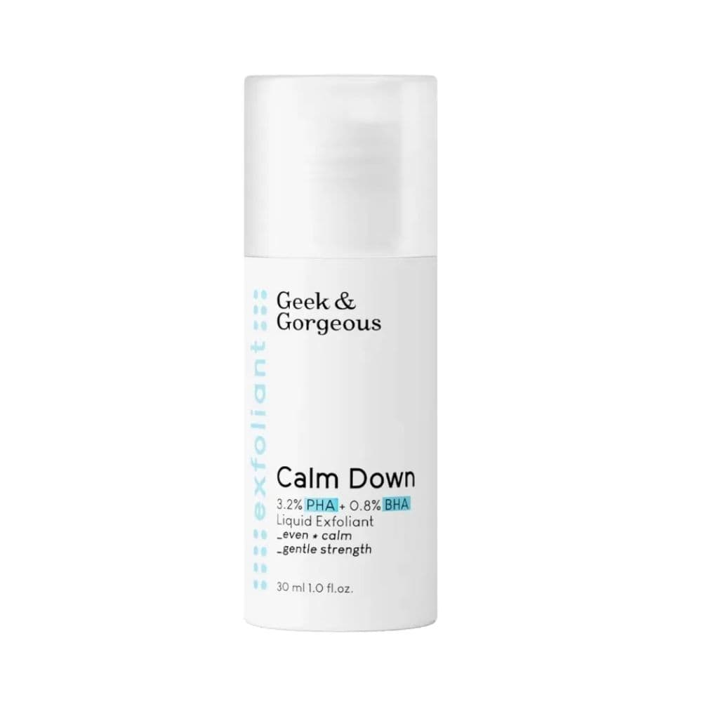 & Gorgeous Calm Down delikatny eksfoliator do twarzy z 4% kwasami PHA + BHA