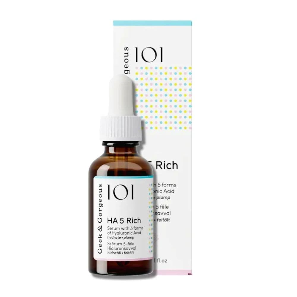 & Gorgeous HA 5 Rich nawilżające serum do twarzy