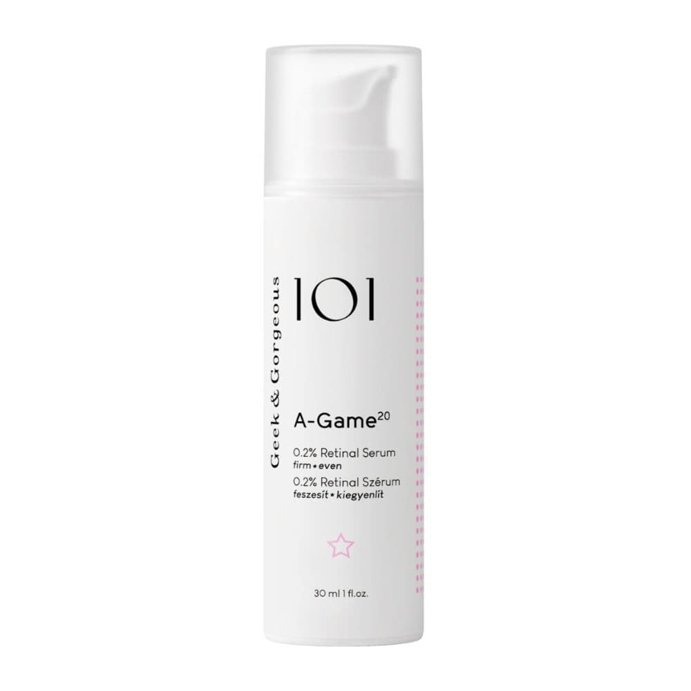& Gorgeous A-Game 20 przeciwzmarszczkowe serum Z Retinalem 0,2%