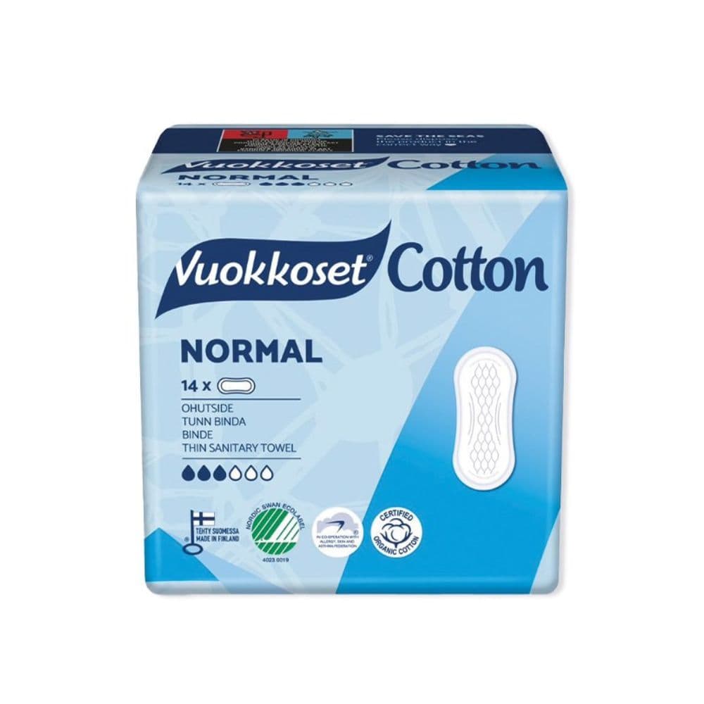 Cotton Normal podpaski bez skrzydełek