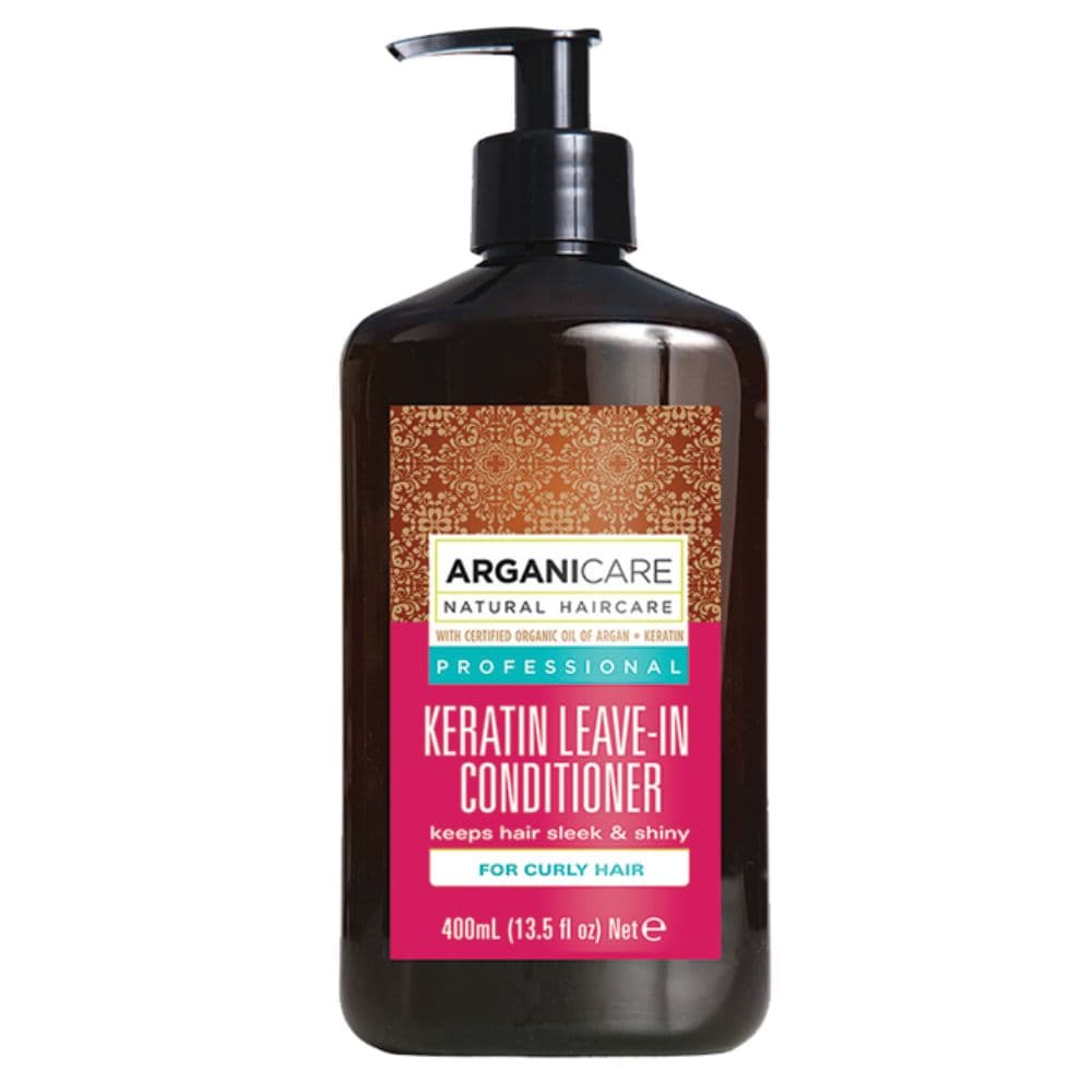 Keratin odżywka bez spłukiwania do kręconych włosów z keratyną