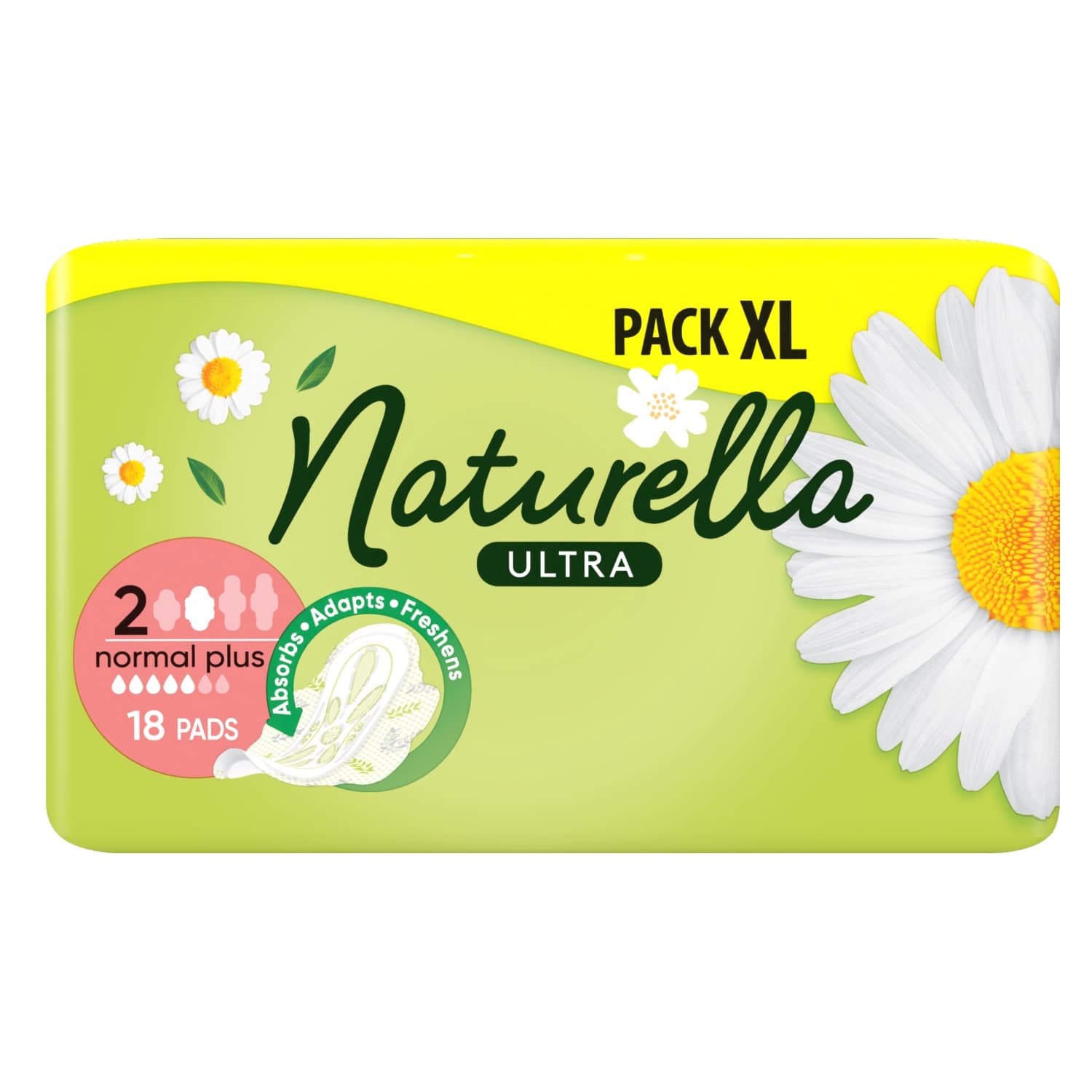 Ultra Normal Plus Podpaski ze skrzydełkami, rozmiar 2