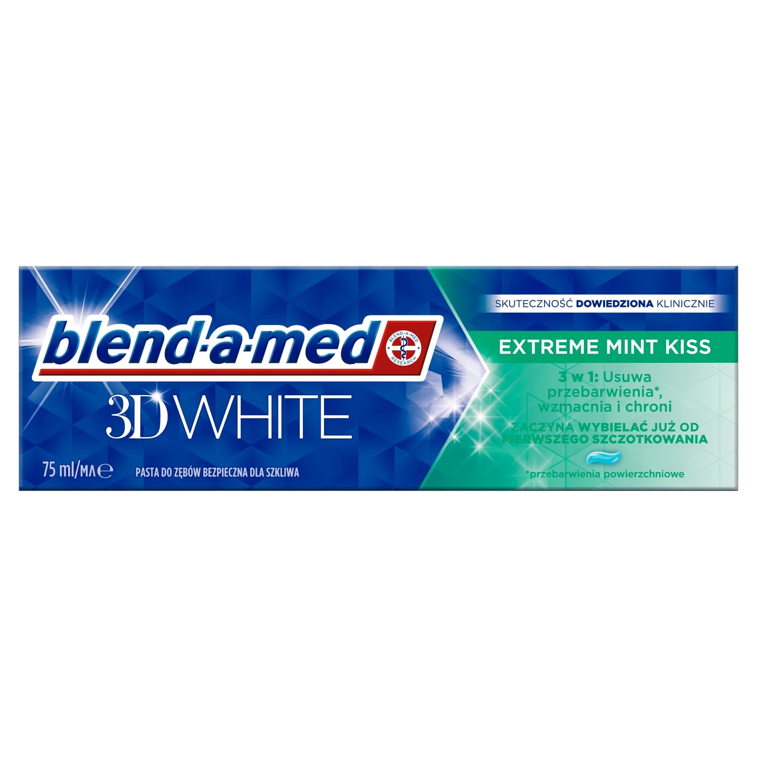 a-med 3D White Extreme Mint Kiss Pasta do zębów