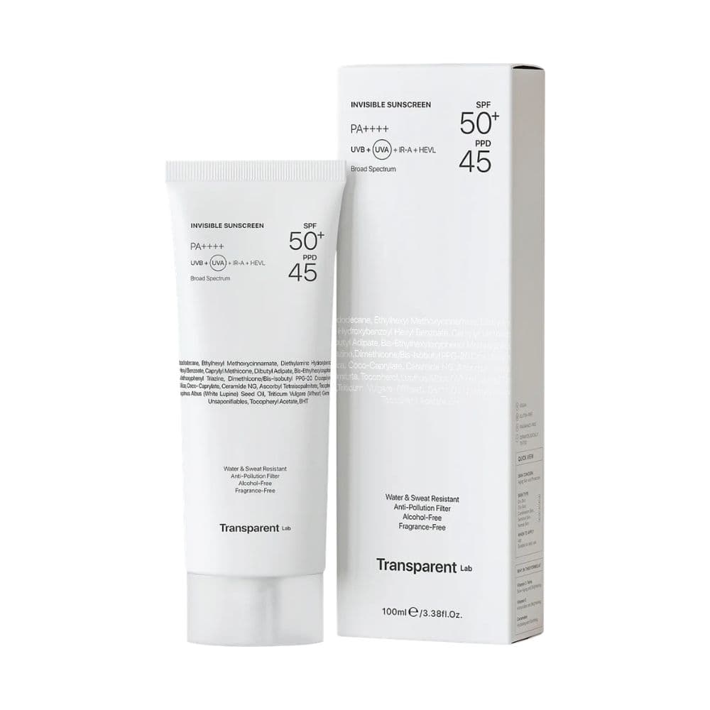 Lab Invisible sunscreen SPF50+ Krem przeciwsłoneczny