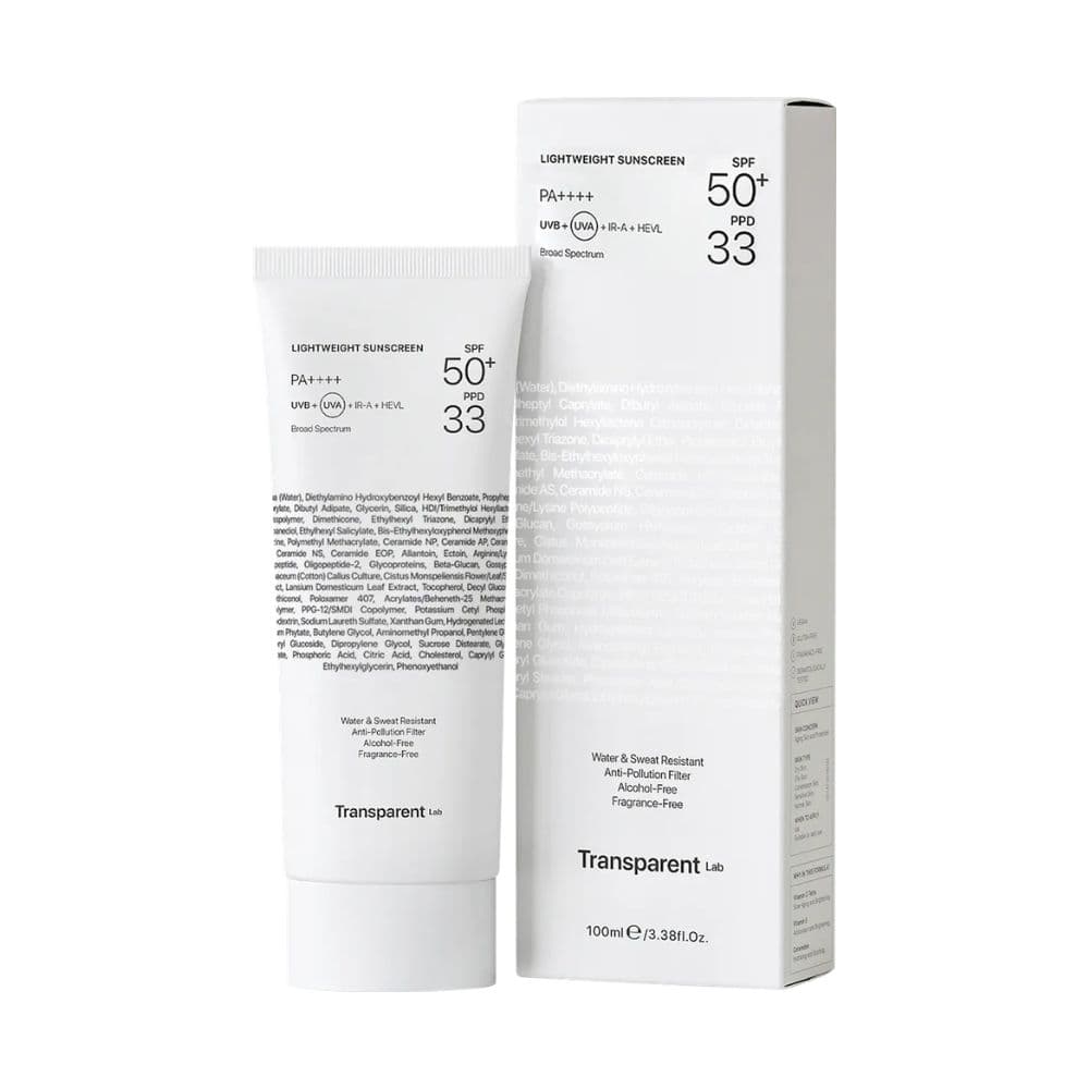 Lab Lightweight sunscreen SPF50+ krem do opalania