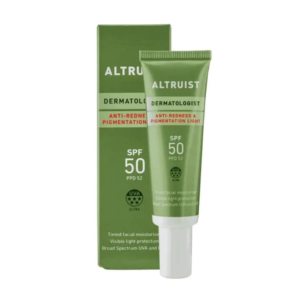 Anti-Redness & Pigmentation SPF50 Light Krem Przeciwsłoneczny do Twarzy