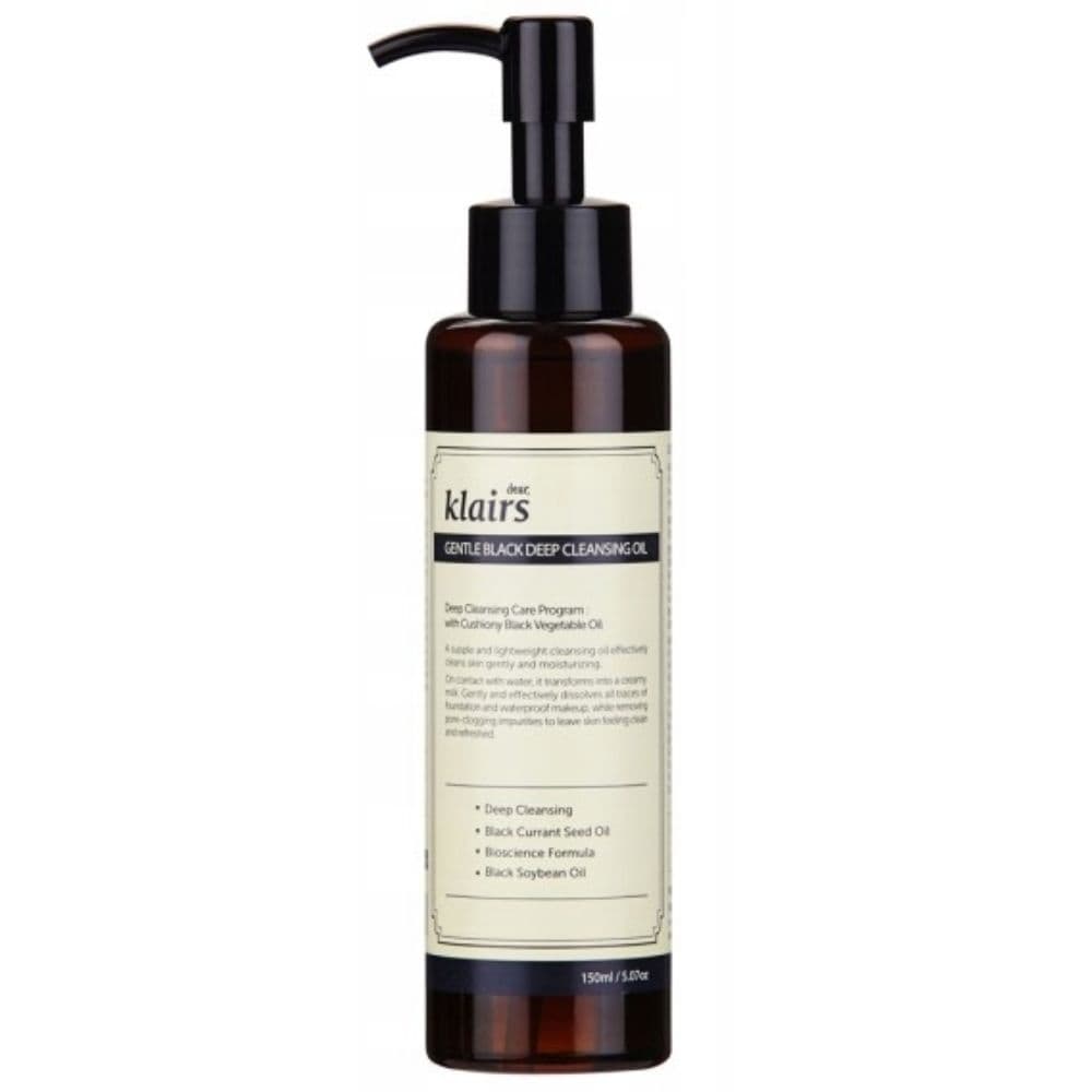 Klairs Gentle Black Deep Cleansing Oil