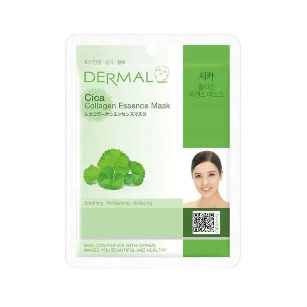 Cica Collagen Essence kolagenowa maska w płachcie z wąkrotką azjatycką