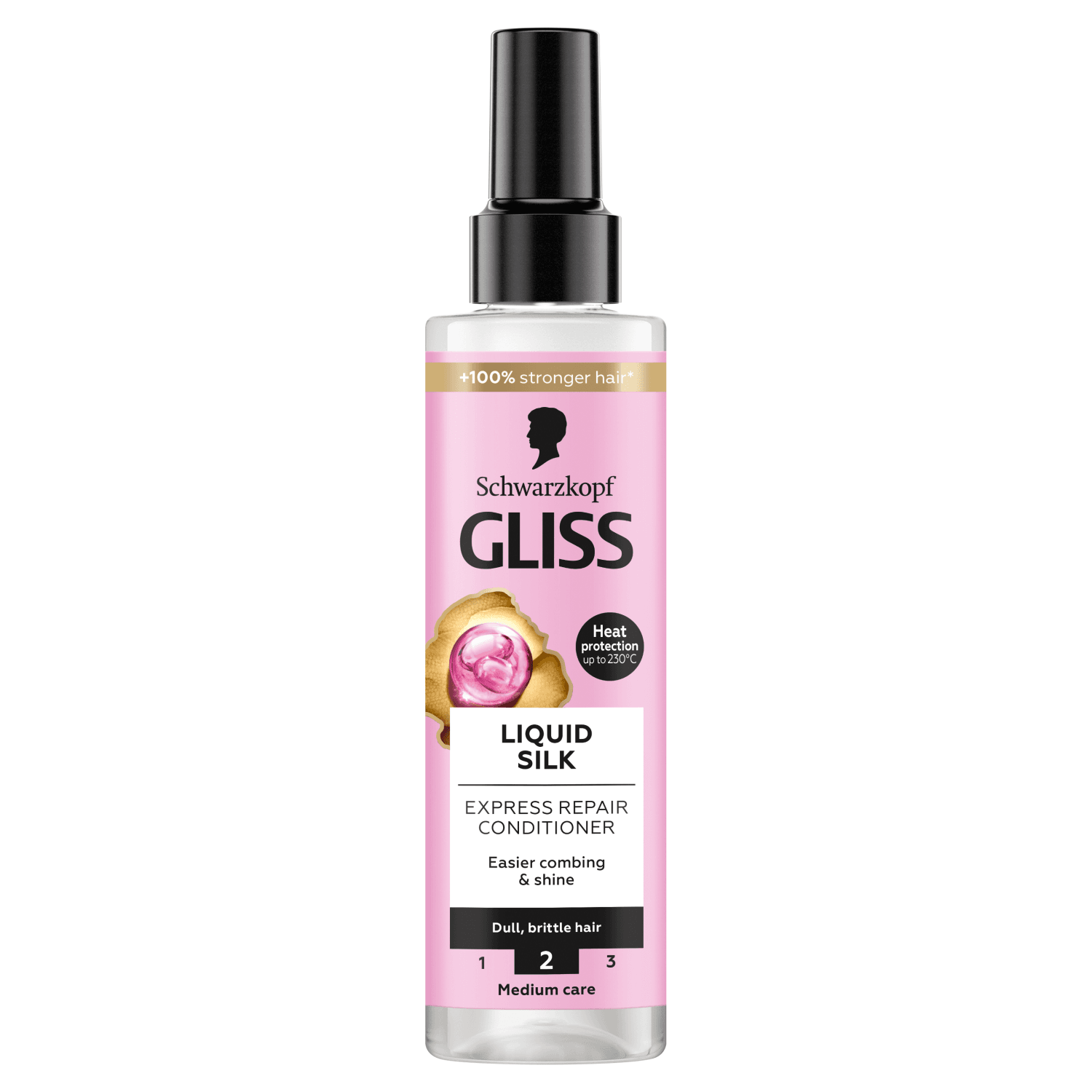 Gliss Liquid Silk Ekspresowa odżywka do włosów matowych i łamliwych