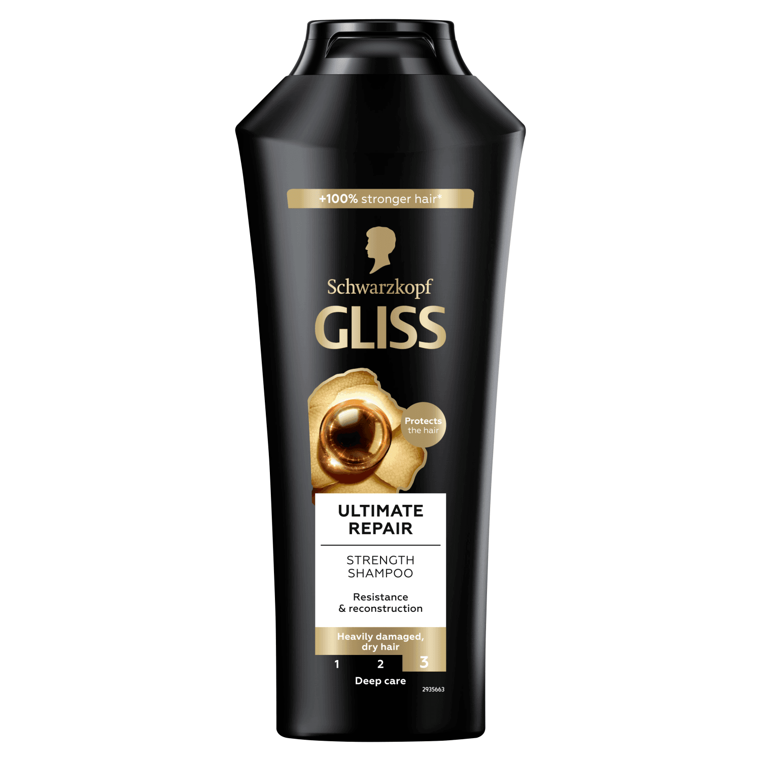Gliss Ultimate Repair Regenerujący szampon do włosów mocno zniszczonych i suchych