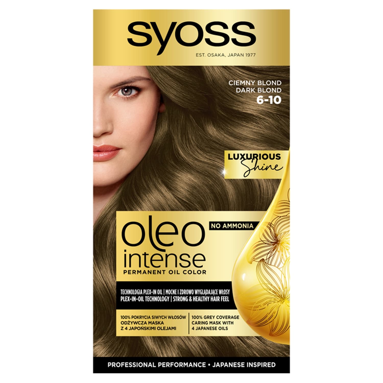 Oleo Intense Farba do włosów 6-10 ciemny blond