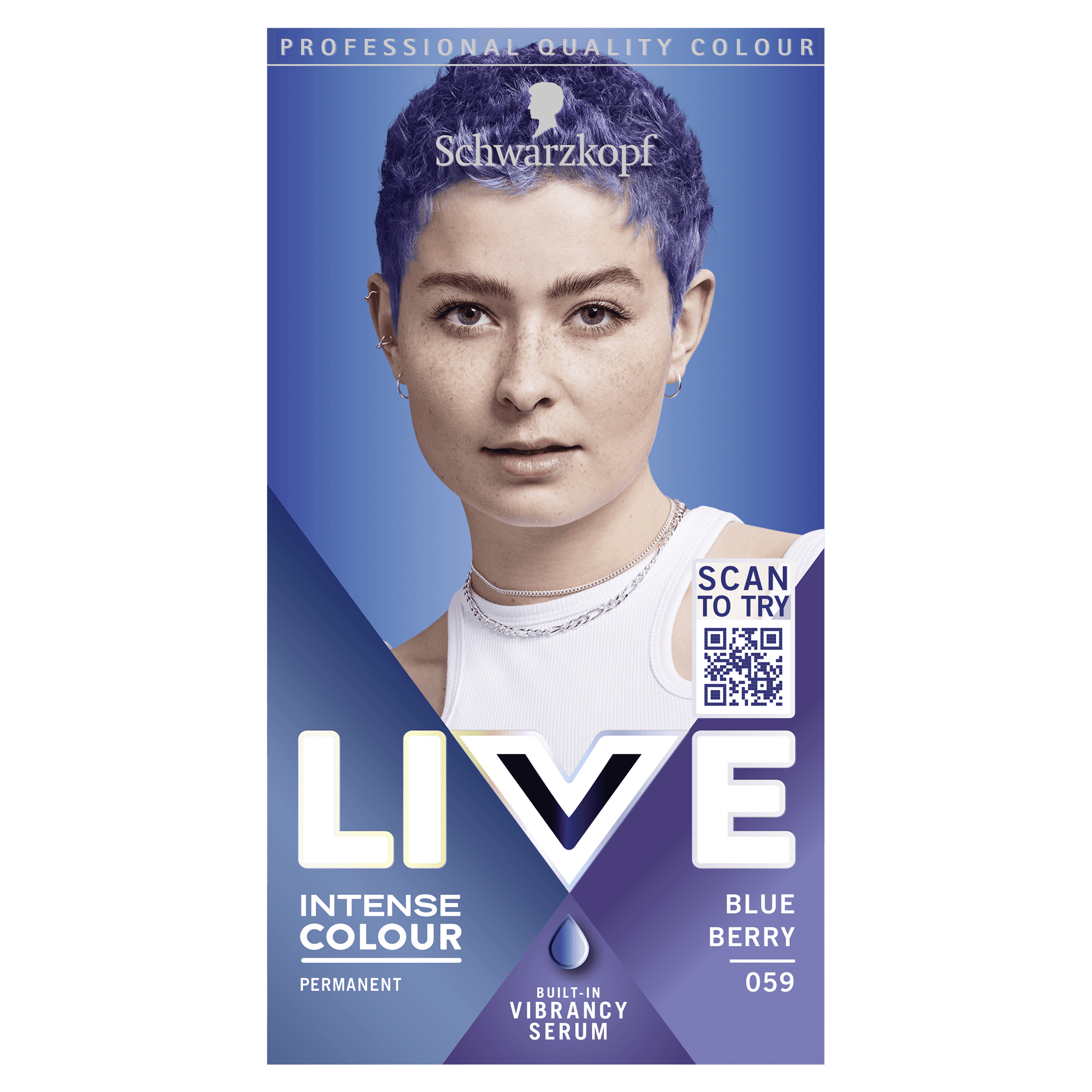 SCHWARZKOPF LIVE INTENSE COLOUR FARBA DO WŁOSÓW 059 BLUEBERRY