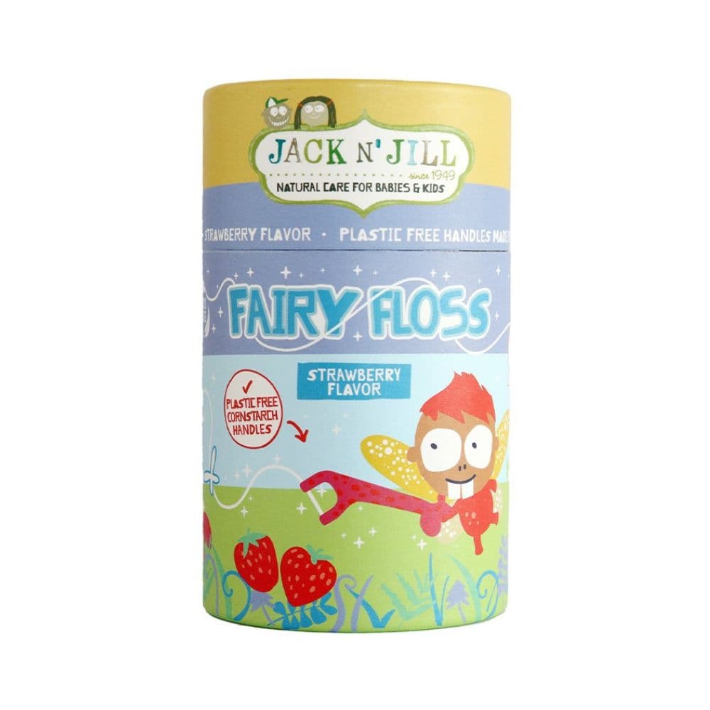 Jack N' Jill Fairy Floss nić dentystyczna z rączką dla dzieci