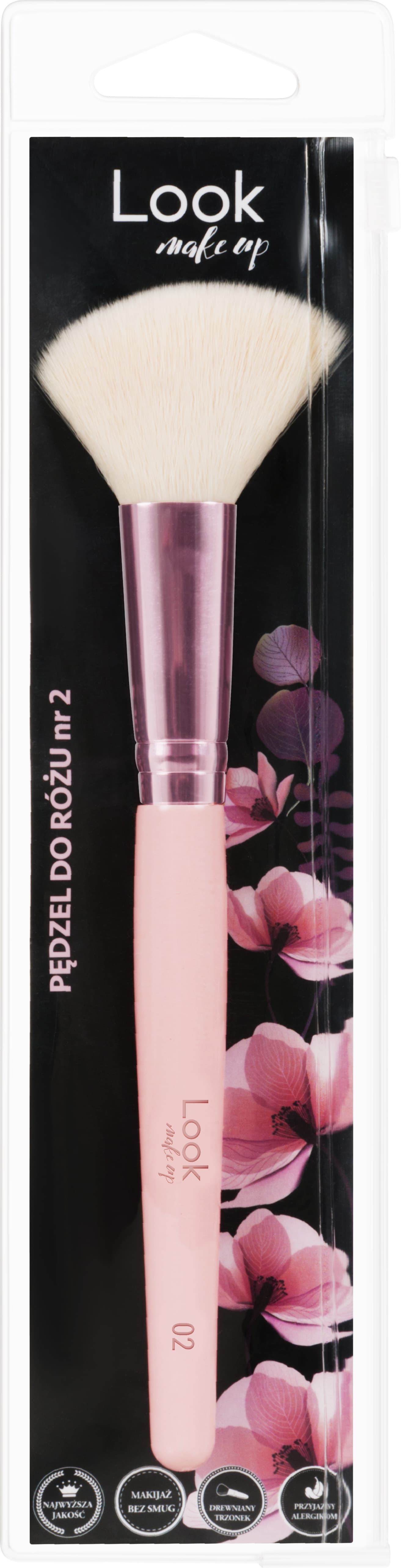 MAKEUP PĘDZEL RÓŻU NR.2