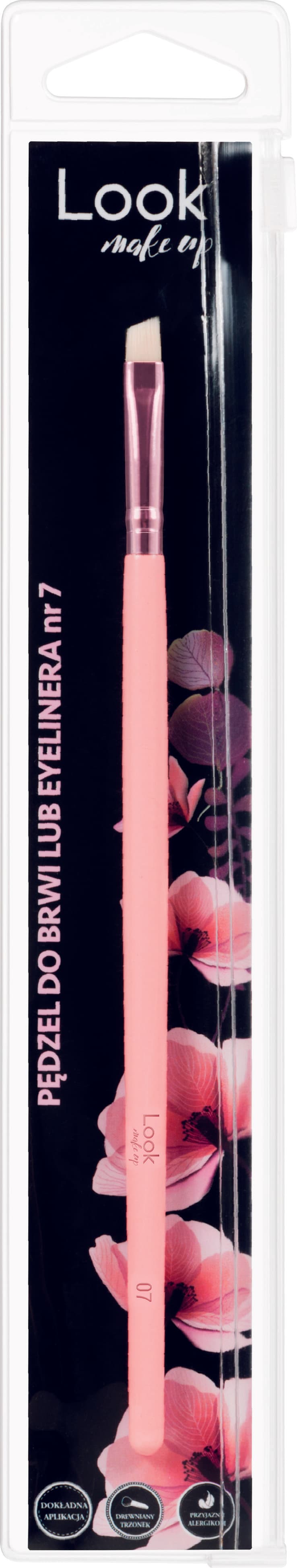 MAKEUP PĘDZEL BRW/EYELIN NR.7