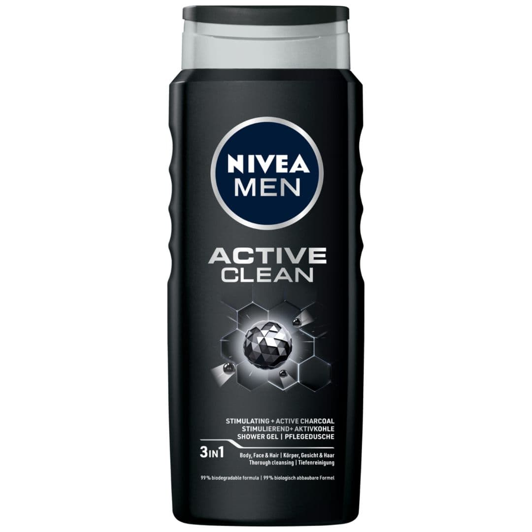 MEN żel pod prysznic dla mężczyzn 3w1 Active Clean