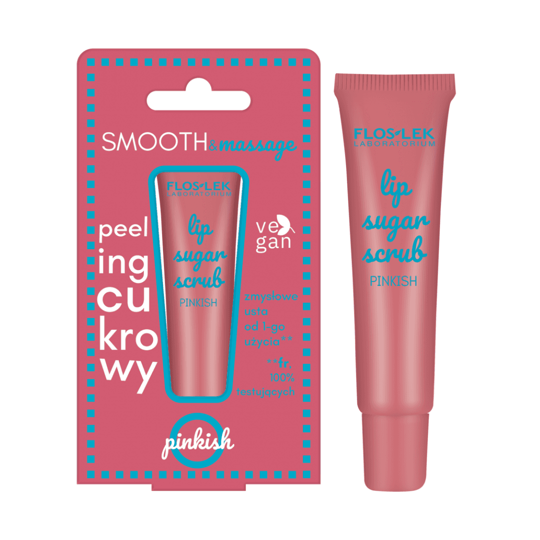 cukrowy peeling do ust Pinkish