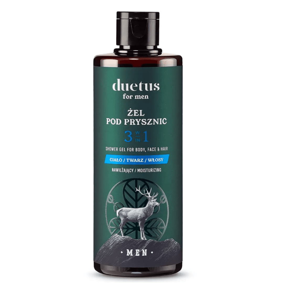 for Men żel pod prysznic 3w1 nawilżający