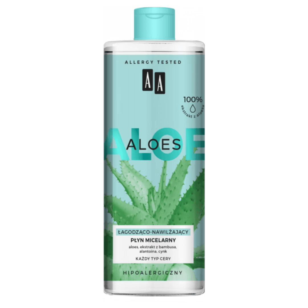 Aloes płyn micelarny łagodząco-nawilżający 100% Aloe Vera Extract