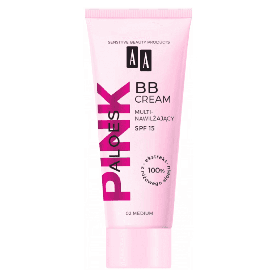 Aloes Pink krem BB SPF15 multinawilżający 02