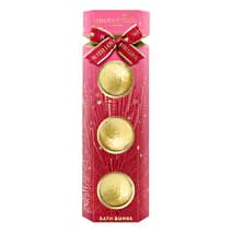 Midnight Cherry Luxury Bath Bomb Trio Gift Set I