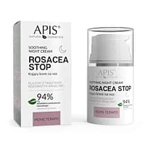 Rosacea-Stop kojący krem na noc do skóry wrażliwej ze skłonnością do przebarwień
