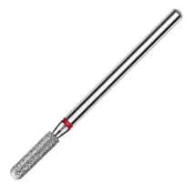 Pro Expert Frez Diamentowy Zaokrąglony Walec Do Skórek 2,5/10 mm Czerwony