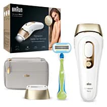 Zestaw: urządzenie do depilacji IPL Braun Silk Expert Pro PL5054 + maszynka do golenia Venus Extra Smooth + kosmetyczka