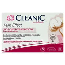 Pure Effect Suche chusteczki kosmetyczne