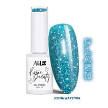 x Rosie Beauty Spring Vibes Siren Voice – niebieski lakier hybrydowy z efektem flash