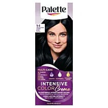 Palette Intensive Color Creme trwała farba do włosów odcień 1-1 C1 Blue Black
