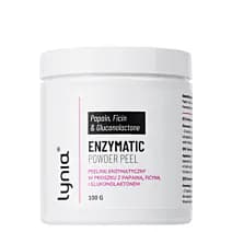 Peeling enzymatyczny w proszku z papainą, ficyną i glukonolaktonem Lynia
