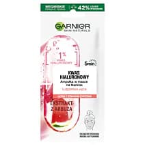 Skin Naturals Ampułka w Masce na tkaninie Ujędrniająca z kwasem hialuronowym i Ekstraktem z Arbuza