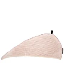 Turban bambusowy - różowy kwarc