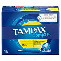 Compak Regular tampony z aplikatorem