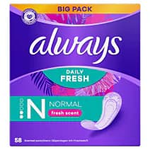 Wkładki Higieniczne Dailies Normal Fresh & Protect