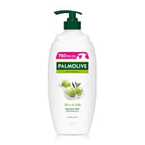 Naturals Olive żel kremowy pod prysznic i do kąpieli z ekstraktem z oliwek z pompką