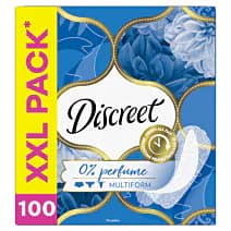 DISCREET 0% PERFUME MULTIFORM WKŁADKI HIGIENICZNE
