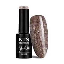 Celebration lakier hybrydowy nr 166 – kawowy brokat z fioletem – z HEMA