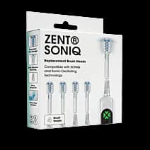Końcówki do szczoteczki sonicznej SoniQ z włosiem DuPont
