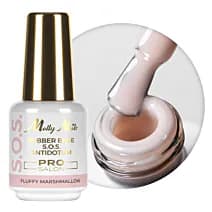 MollyNails S.O.S Antidotum Pro Salon Baza Kauczukowa Elastyczna Fluffy Marshmallow